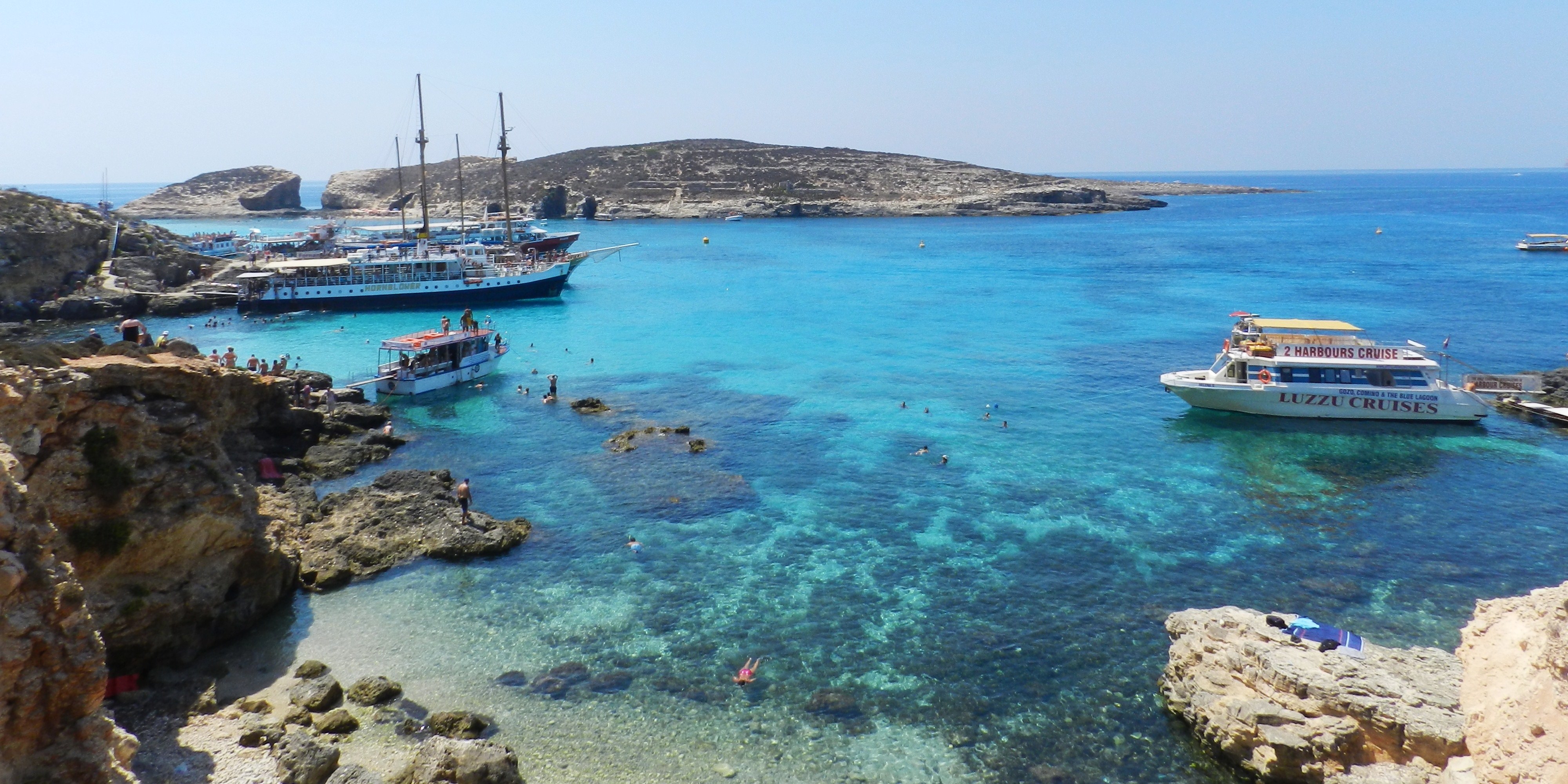 as 10 coisas mais legais para se fazer em Malta - BLUE LAGOON, em COMINO