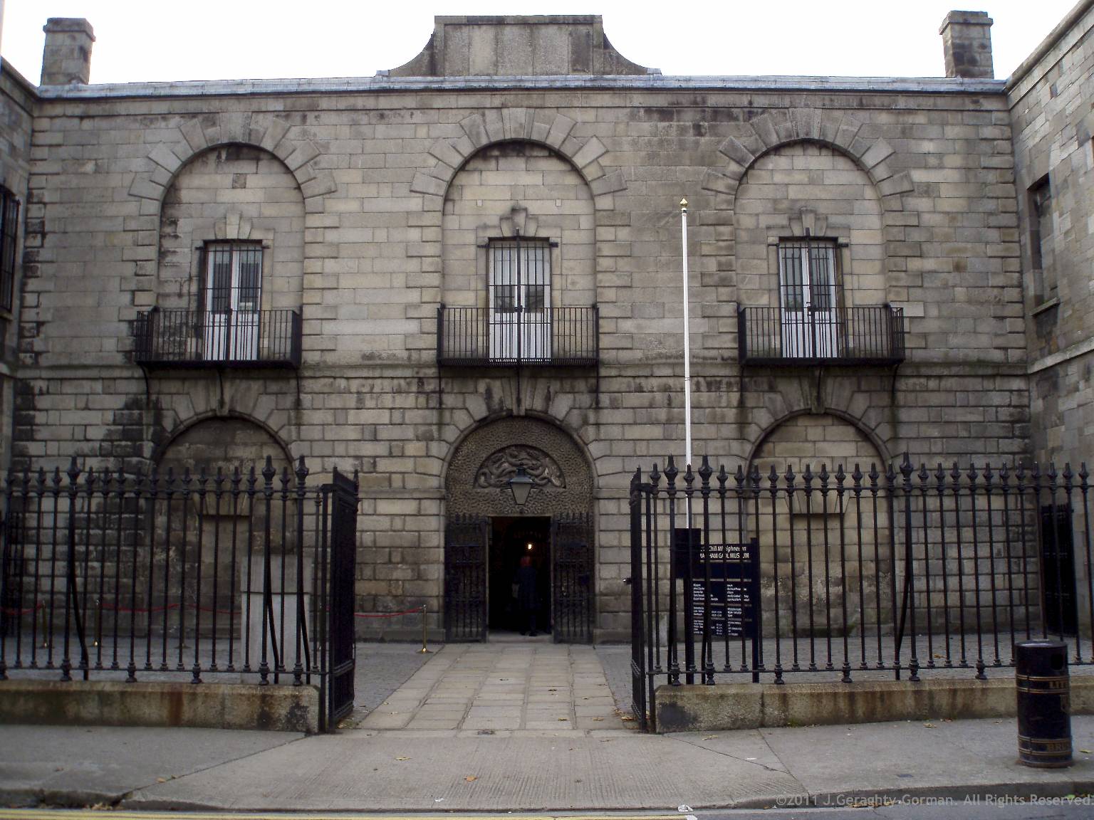 A Grande Fome na Irlanda - Prisão Kilmainham Gao em Dublin
