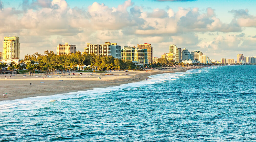 5 destinos mais baratos para fazer intercâmbio - Ft. Lauderdale Beach, Florida