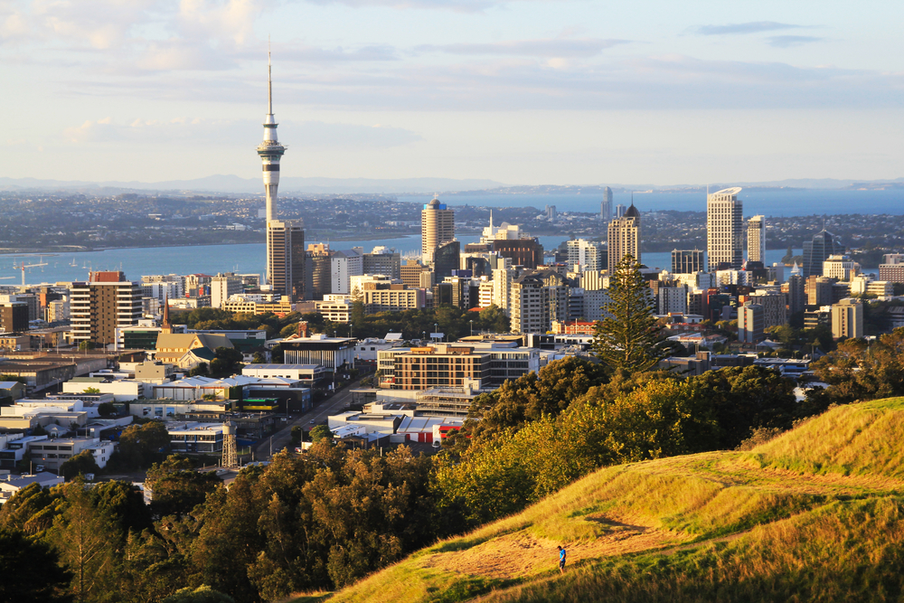 Curiosidades sobre a Nova Zelândia - Auckland, vista do Mt Eden