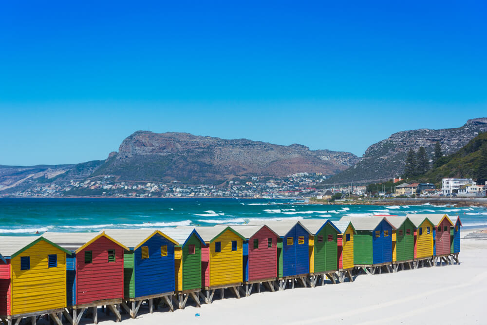 5 destinos mais barato para fazer intercâmbio - Muizenberg, Cape Town