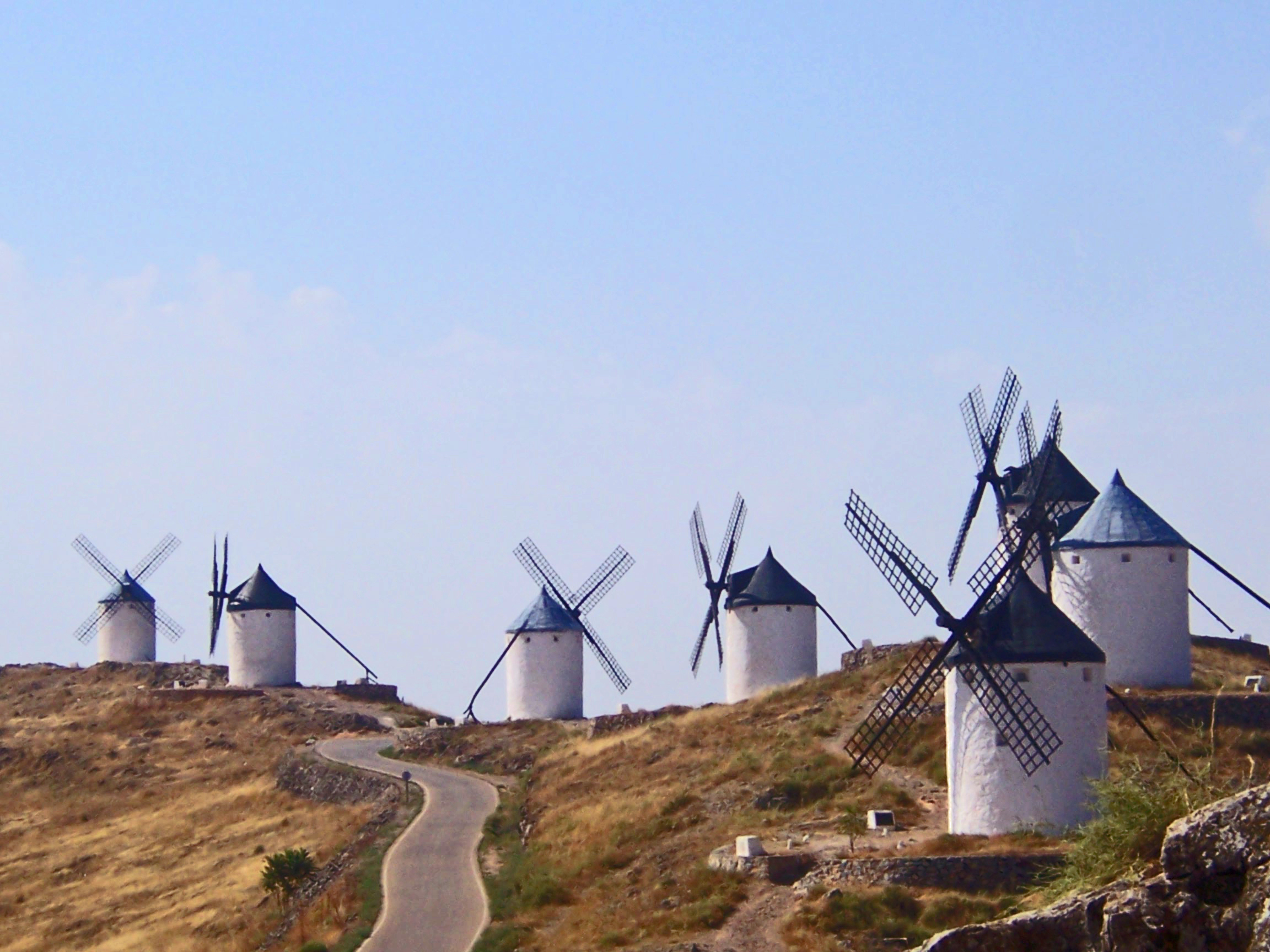 Moinhos de vento de Dom Quixote 