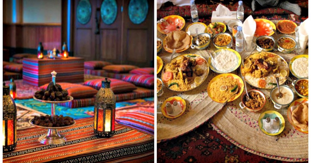comidas e costumes em Dubai